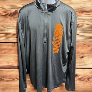 Cleveland‎ Browns NFL Team Mens 1/4 Zip Pullover Size XL  Athletic